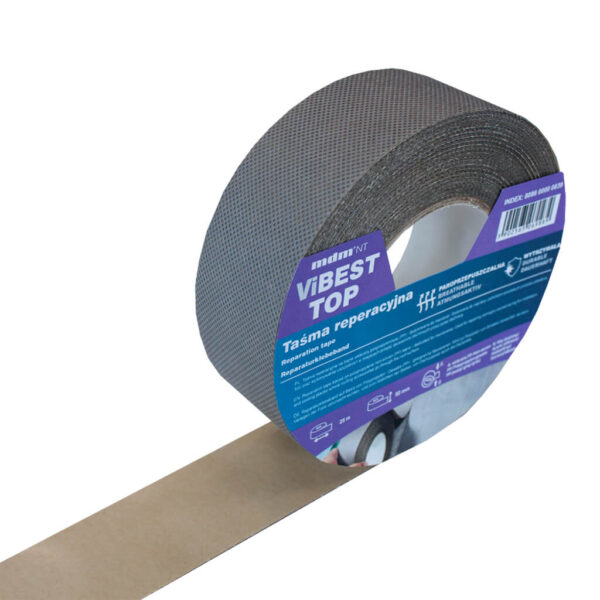 Taśma naprawcza Vibest Top szara 25m