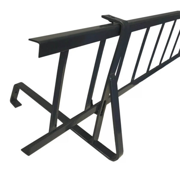 Zestaw płotka przeciwśniegowego Typ S o wymiarach 1500 x 200 mm do dachówek betonowych i ceramicznych