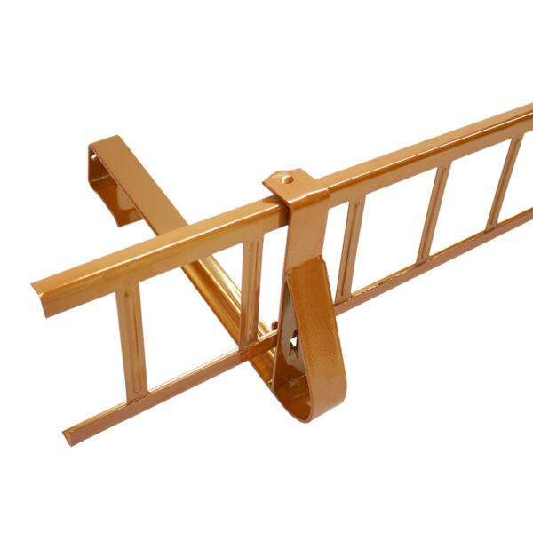 Zestaw płotka przeciwśniegowego Typ D o wymiarach 1200 x 200 mm do dachówek betonowych i ceramicznych