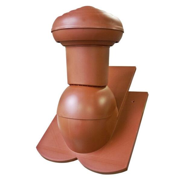 Kominek wentylacyjny Virtum® 125mm Typ 07 do dachówki ceramicznej Karpiówka