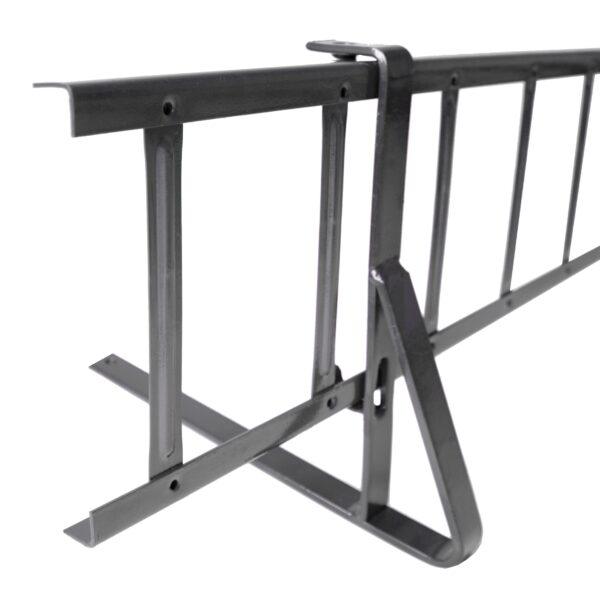 Zestaw płotka przeciwśniegowego Typ U o wymiarach 1200 x 200 mm do dachów płaskich