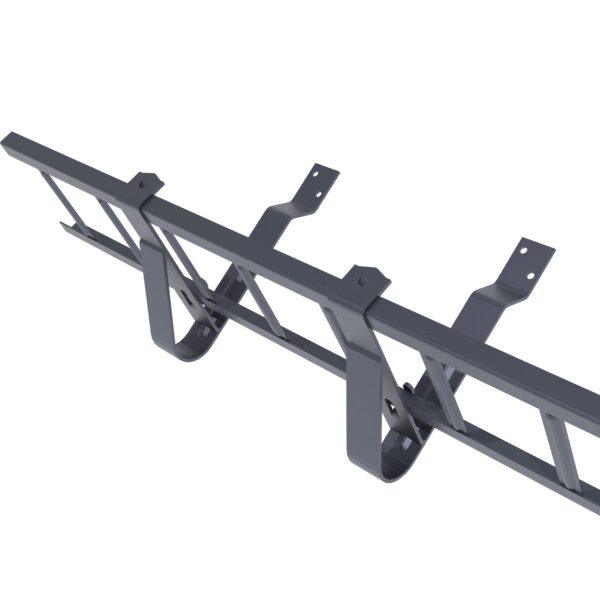 Zestaw płotka przeciwśniegowego Typ DB/DC o wymiarach 1500 x 155 mm do dachówek betonowych i ceramicznych